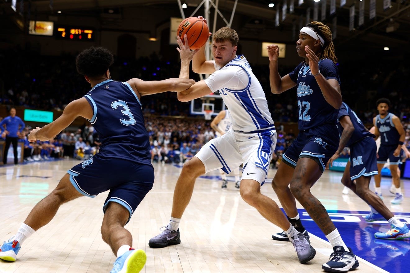 Cooper Flagg Shines in Duke Debut, Leads Blue Devils to Dominant Victory Over Maine