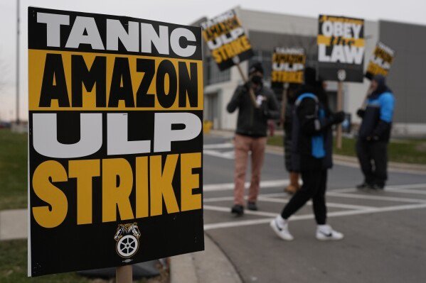 Amazon Strike and Potential Government Shutdown Spark Concerns Over Holiday Package Deliveries